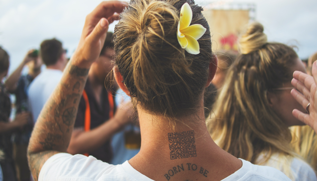 influencer qr code tattoo doesnt work