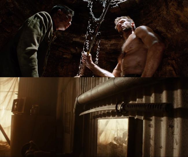 wolverine sword in logan
