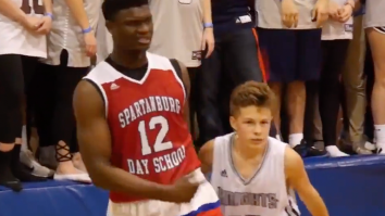 Zion Williamson Reveals What He Was Thinking When A 5’6″ Eighth Grader Tried To Guard Him