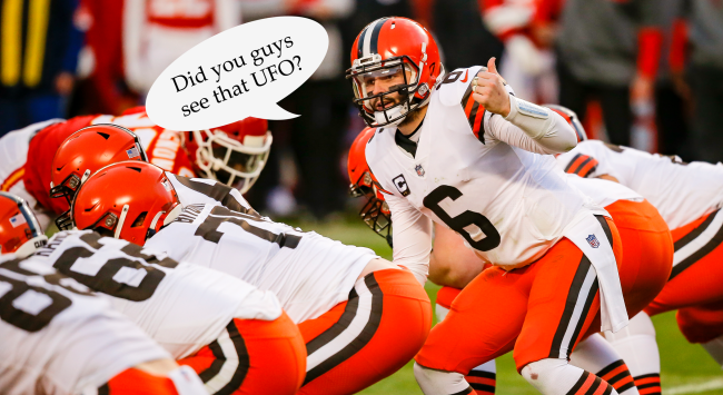 Baker Mayfield Shares What He Saw During UFO Sighting