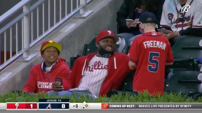 Freddie Freeman Surprises Young Fan Who Gave Home Run Ball Away