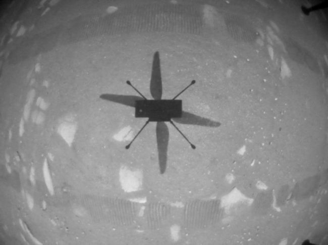 NASA's Ingenuity Mars Helicopter Succeeds in Historic First Flight
