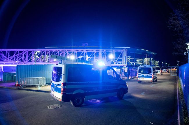 FC Schalke Fans Police Germany Bundesliga