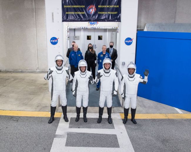 SpaceX Crew-2 Rocket Launch NASA
