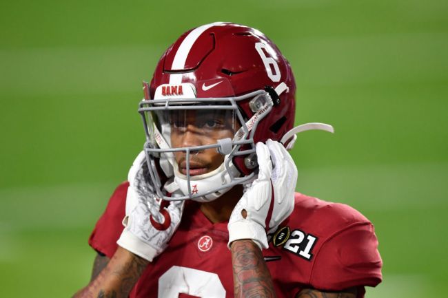 Devonta Smith Alabama NFL Draft Receiver