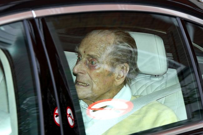 Prince Philip Departs King Edward VII's Hospital In London