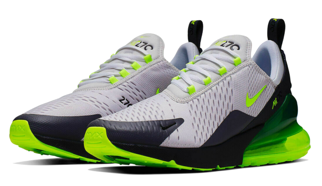 Nike Air Max 270 Grey Neon Volt