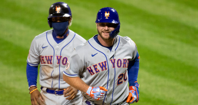 Pete Alonso Hit A Home Run Moments After Fan Reminds Him Of Over Under