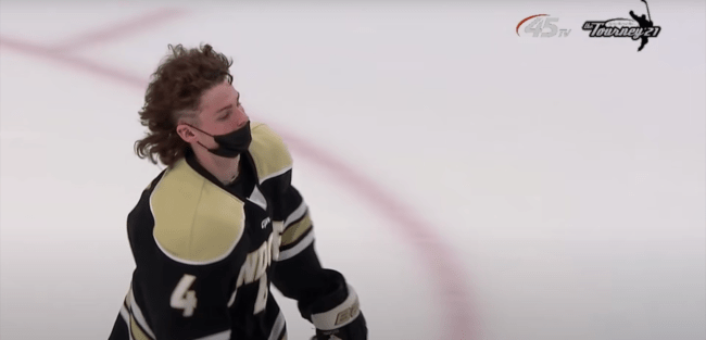 Minnesota State Hockey Tournament All-Hair Flow