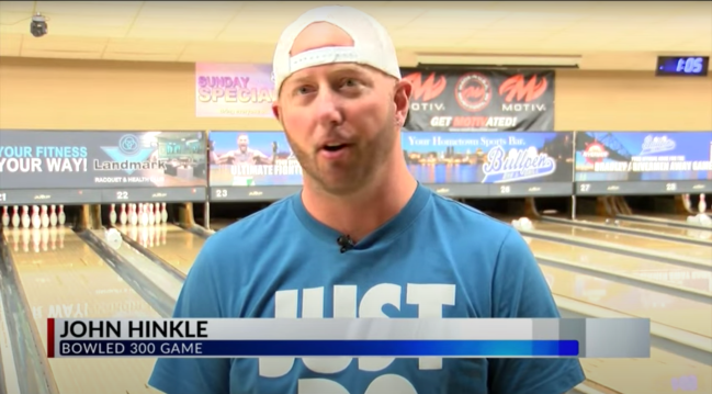 John Hinkle Bowling 300 Father's Ashes