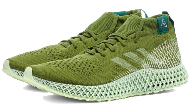 adidas Pharrell Williams x 4D Runner Olive