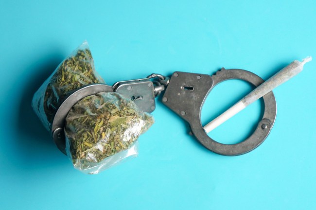 arrested for weed