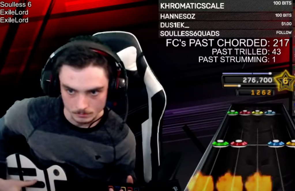 first-ever perfect score Soulless 6 Guitar Hero