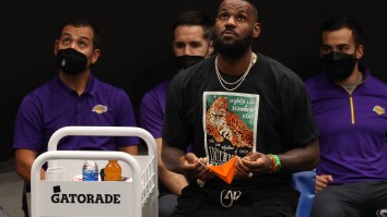 LeBron James Hilariously Claps Back At Fan Who Called Him A ‘Big Baby’ During Wizards Game