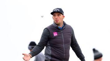 Pro Golfer Marcus Armitage Breaks Guinness World Record For Hitting A Golf Shot Into A Moving Car