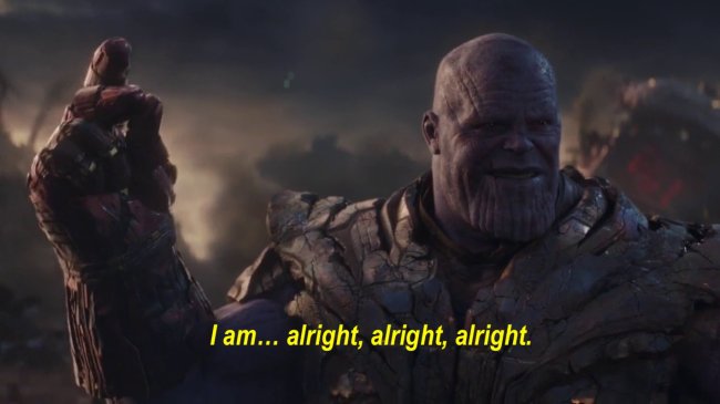 thanos mcconaughey