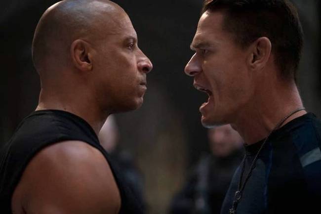 vin diesel john cena f9