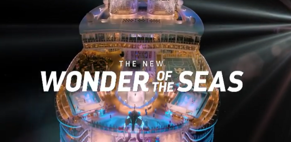 The ship class that redefined cruising just got bolder. This is Royal Caribbean Wonder of the Seas, sailing from Shanghai, March 2022 will be the world's biggest cruise ship.