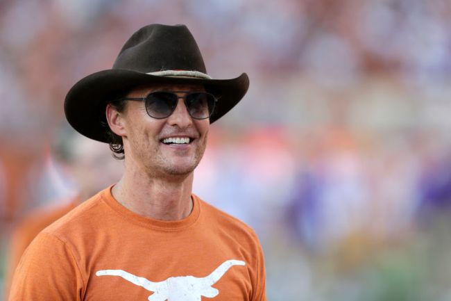 Matthew McConaughey Texas Longhorns