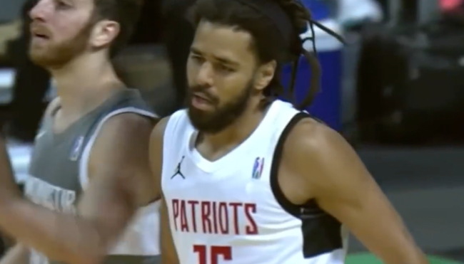 J. Cole africa basketball highlight reel
