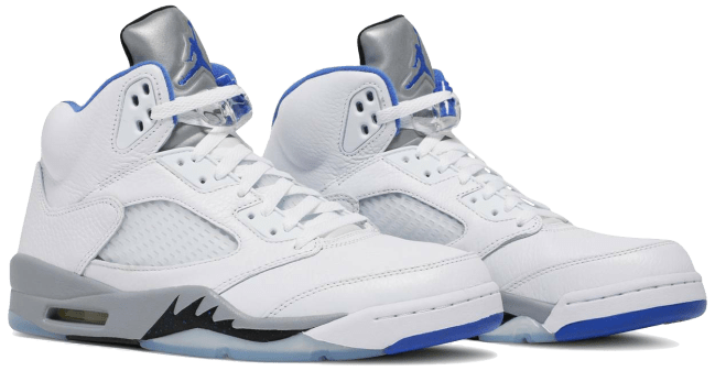 Nike Air Jordan 5 Retro White Stealth