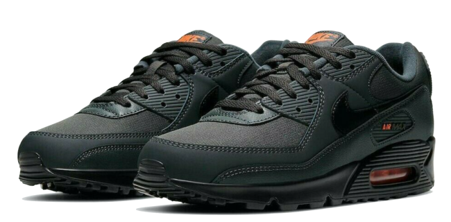 Nike Air Max 90 Premium Iron Grey Orange