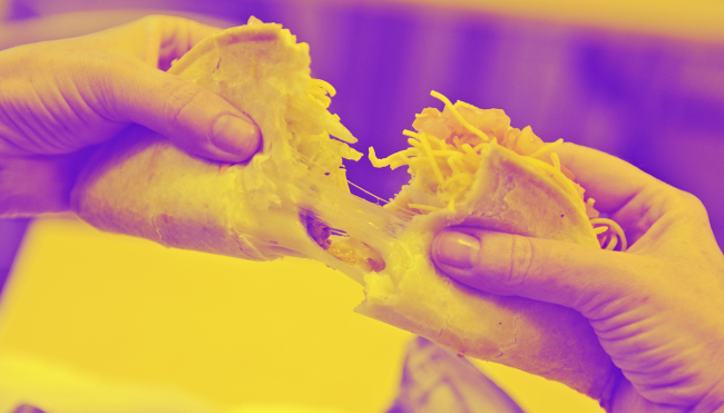 Taco Bell superfan all Quesalupa diet