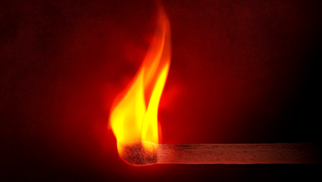 Woman Lights House On Fire With Someone In It Watches From Lawn Chair