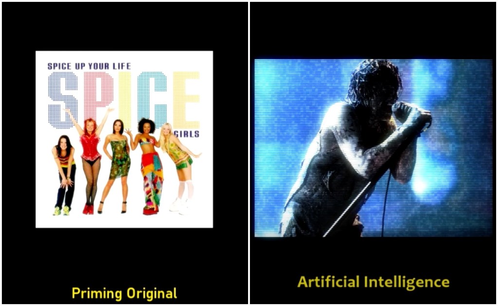 Artificial Intelligence Nine Inch Nails Spice Girls Wannabe song