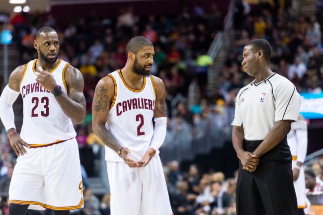 lebron james kyrie irving tension