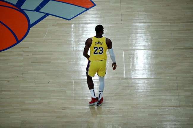 According to a rumor, LeBron James wanted to sign with the New York Knicks, but his wife preferred living in Los Angeles to raise their family instead