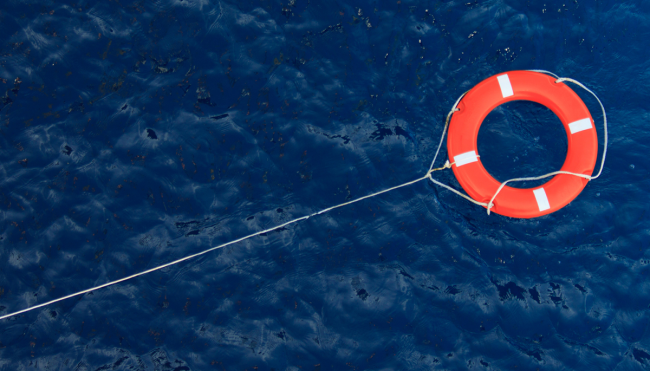 kiddie pool bucket boat rescue