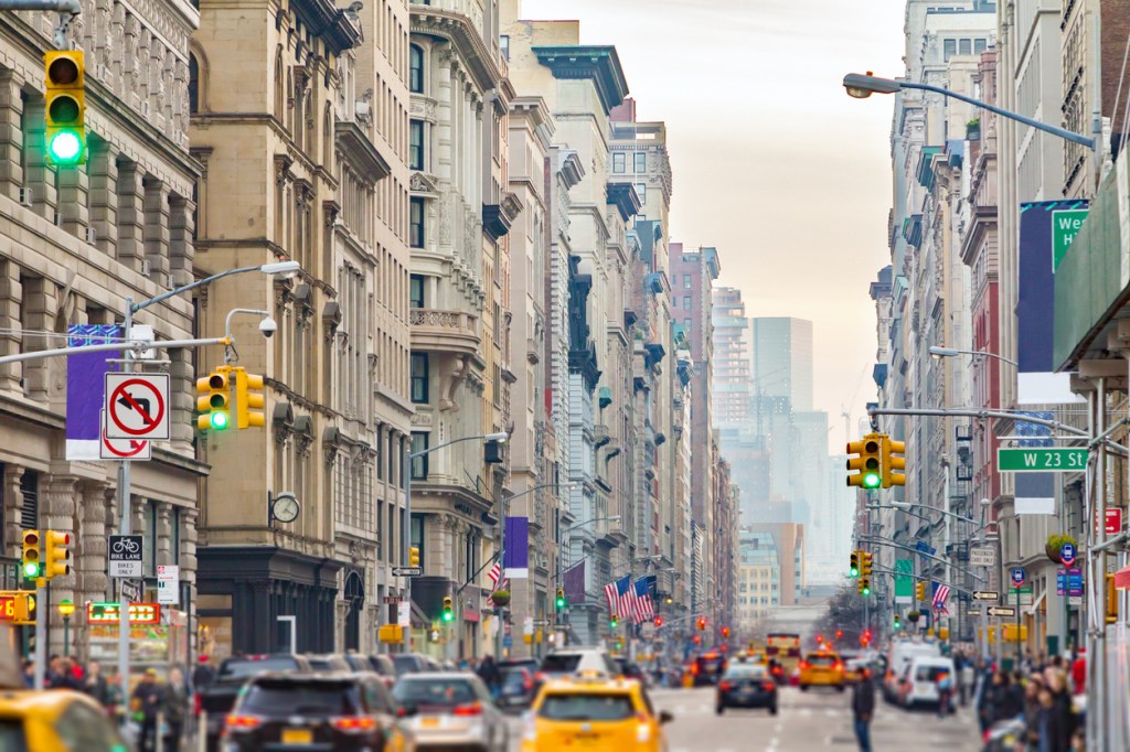 NYC tiny apartment street view