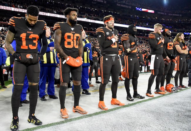 Some sports gambler placed a $700 bet on the Cleveland Browns to finish with the NFL's worst record during the 2021 NFL season