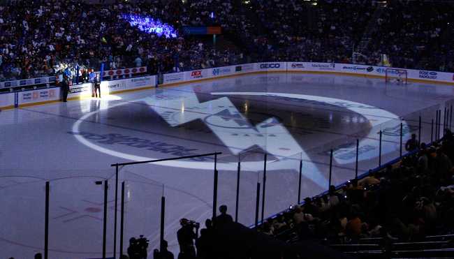 Tampa Lightning Panthers jersey ban ejection
