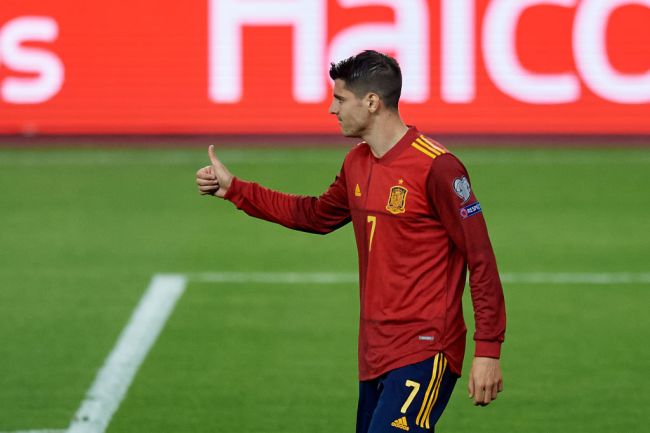 Alvaro Morata Spain Euros