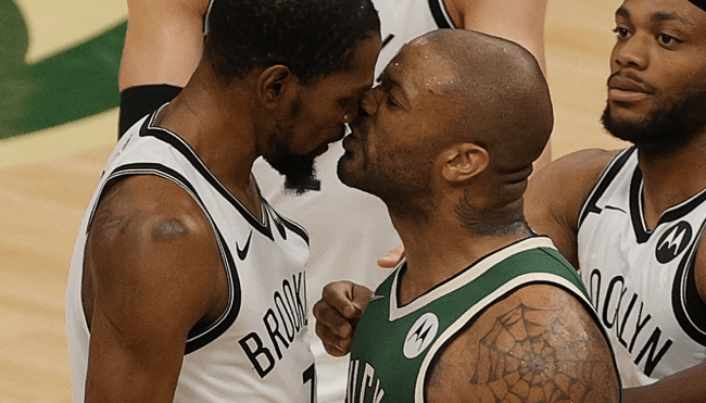 Kevin Durant P.J. Tucker bodyguard confrontation