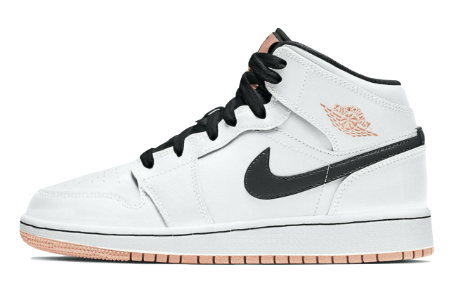 Nike Air Jordan 1 Mid White Arctic Orange