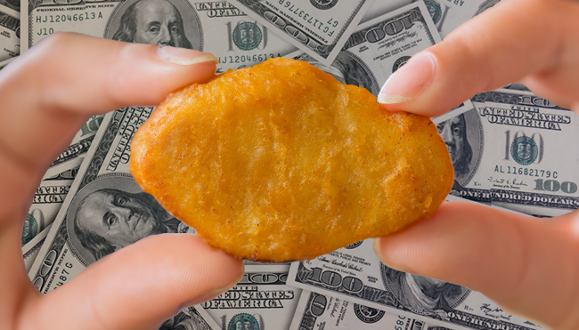 Among Us Chicken McNugget eBay Auction