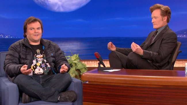 jack black and conan