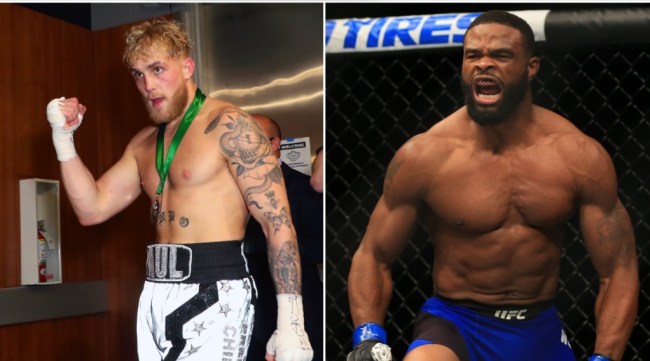 Jake Paul Tyron Woodley 