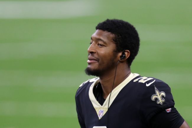 jameis winston workout video slapped