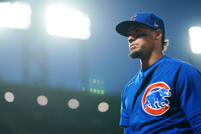javier baez cubs reaction anthony rizzo