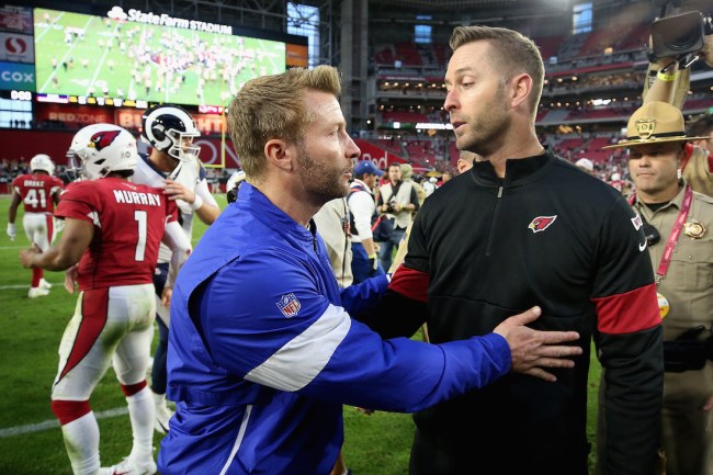 Arizona Cardinals head coach Kliff Kingsbury once requested field passes from Sean McVay to impress some IG model