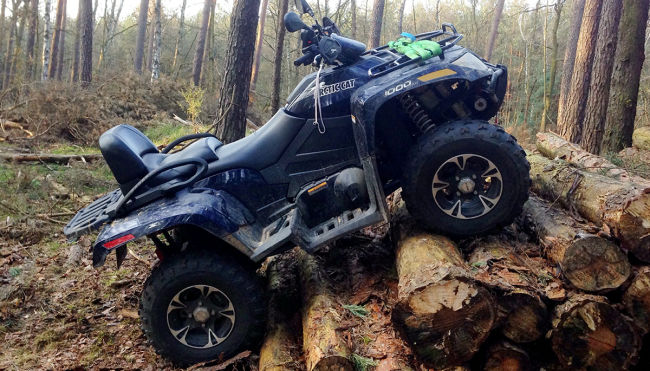 man survives ATV crash keystone light