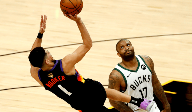 Devin Booker BOOK Water Bottle Gets Turned Into A Top-Notch Meme