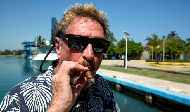John McAfees Wife Releases His Alleged Suicide Note Claims Conspiracy A Timeline Of His Demise