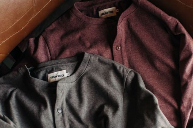 Taylor Stitch Heavy Bag Henley