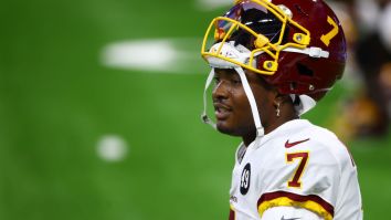Dwayne Haskins’ Wife Allegedly Knocks Out His Tooth During Trip To Las Vegas To Renew Their Wedding Vows