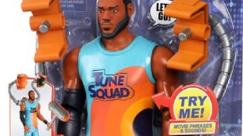 People Are Stealing The Heads Off LeBron James Space Jam 2 Toys To Make TikTok Videos